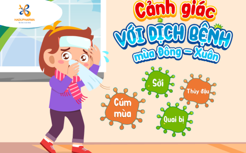 CÁC BỆNH HAY BÙNG PHÁT MÙA ĐÔNG XUÂN VÀ CÁCH PHÒNG NGỪA