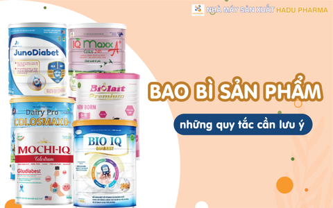 Quy định trong thiết kế nhãn bao bì sản phẩm