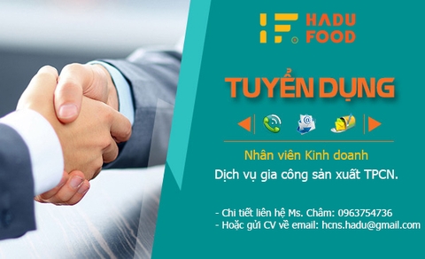 Thông Báo Tuyển Nhân viên Kinh doanh