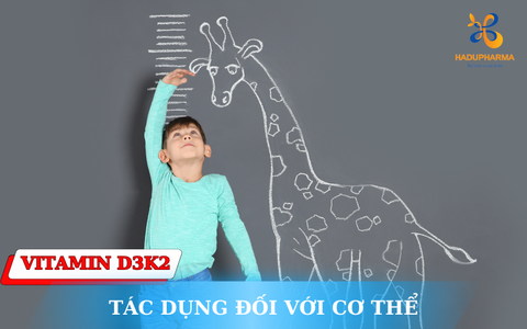 VITAMIN D3 K2 CÓ TÁC DỤNG GÌ ĐỐI VỚI SỨC KHỎE