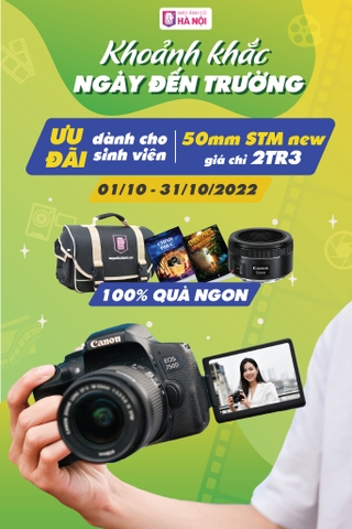 Chương trình ưu đãi tới hơn 1 Triệu đồng - “Back To School - Khoảnh khắc ngày đến trường” 