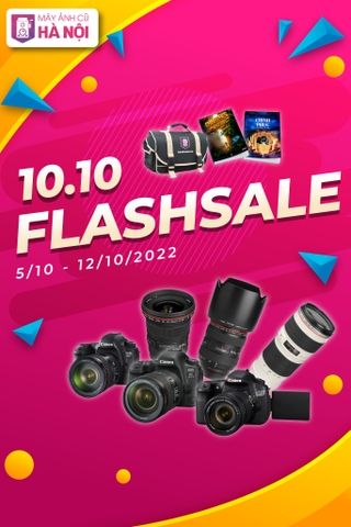 Đại tiệc máy ảnh - Flash sale 10.10️