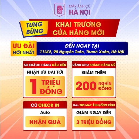 🔥KHAI TRƯƠNG RỘN RÃ | SĂN SALE CỰC ĐÃ