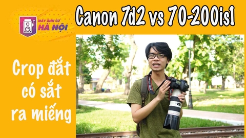 Canon 7d2 là một trong những sản phẩm được đánh giá cao nhất của Canon. Với thiết kế hiện đại, tích hợp nhiều tính năng đặc biệt, Canon 7d2 sẽ trở thành một người bạn đồng hành đáng tin cậy của bạn trong những hành trình chụp ảnh và quay video.