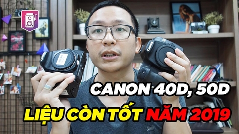 Canon 40D- 50D ✅máy ảnh giá rẻ hợp cho người mới chơi - Máy ảnh cũ Hà Nội