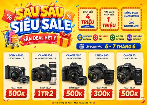 Siêu Sale 6/6: Săn Deal Hết Ý - Giảm Tới 4 Triệu Đồng | MACHN