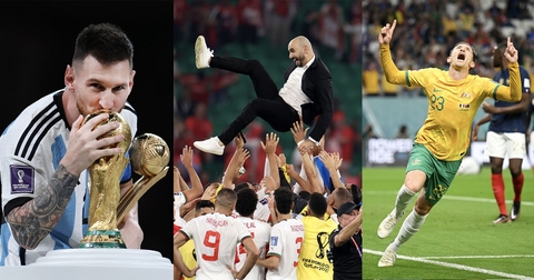 Những bức ảnh đẹp nhất của kỳ World Cup 2022 - và những câu chuyện đằng sau