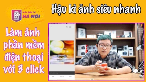 Hướng dẫn hậu kì ảnh ✅Bằng điện thoại Siêu đơn giản - Chụp ảnh 