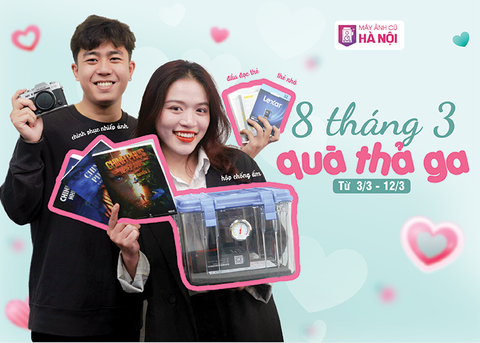 Mùng 8/3, nhận 3 ưu đãi – 3/2 đến 12/3