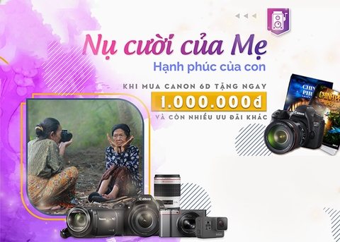 Mừng ngày của mẹ - Ưu đãi lớn tới hơn 2 triệu!
