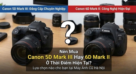 Nên Mua Canon 5D Mark III Hay 6D Mark II Ở Thời Điểm Hiện Tại?