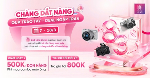 Chàng Dắt Nàng Quà Trao Tay, Deal Ngập Tràn | Duy Nhất 7/3 – 10/3 Tại MACHN
