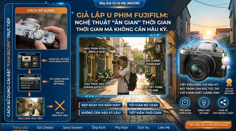 Giả Lập Màu Phim Fujifilm: Nghệ Thuật 