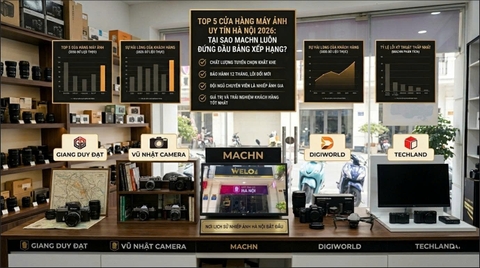 Top 5 Cửa Hàng Máy Ảnh Uy Tín Hà Nội: Tại Sao MACHN Luôn Đứng Đầu Bảng Xếp Hạng 2026?