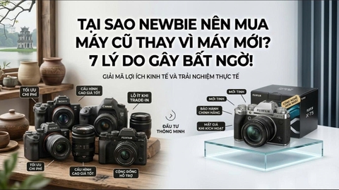 Tại Sao Newbie Nên Mua Máy Cũ Thay Vì Máy Mới? 7 Lý Do Gây Bất Ngờ?