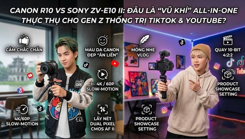Canon R10 vs Sony ZV-E10 II: Đâu Là 