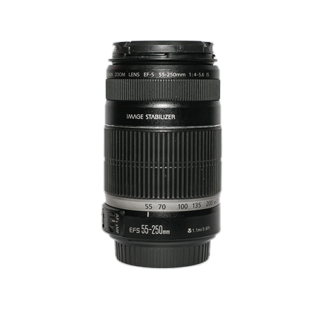 Canon EF-S 55-250mm f3.5-5.6 IS (Used)