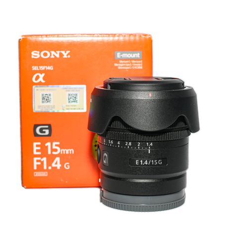 Ống kính Sony E 15mm f/1.4 G (Used)