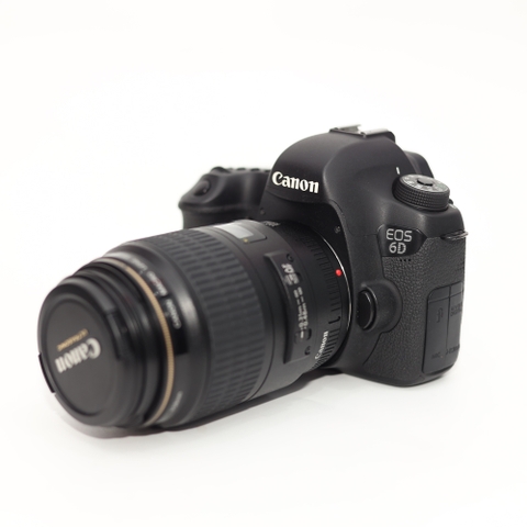 Bộ Máy Ảnh Canon EOS 6D (95%) + Lens Canon EF 100mm f/2.8 USM Macro Cũ - Máy Ảnh Cũ Hà Nội