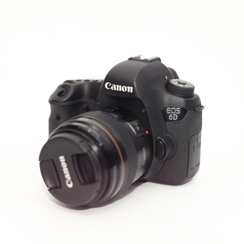 Bộ Máy Ảnh Canon EOS 6D (95%) + Ống Kính Canon EF 85mm f/1.8 USM Cũ - Máy Ảnh Cũ Hà Nội