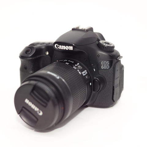 Bộ Máy Ảnh Canon EOS 60D (90%) + Lens Canon EF-S 18-55mm STM Cũ Giá Rẻ - Máy Ảnh Cũ Hà Nội