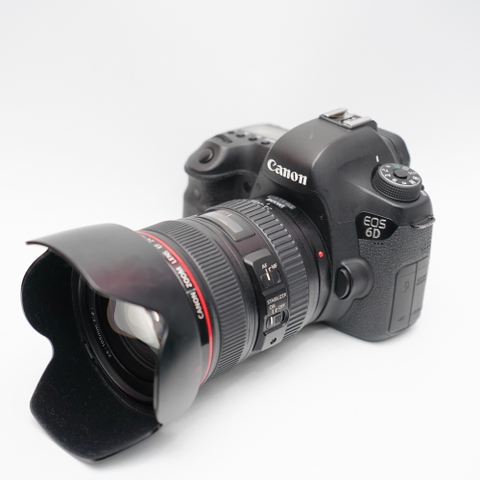 Combo Canon 6D + Lens 24-105mm f/4L IS USM - Fullframe Đa Dụng Giá Rẻ