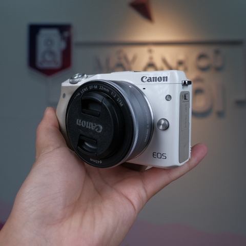 Máy Ảnh Canon EOS M3 (95%) Kèm Ống Kính EF-M 22mm f/2 STM - Máy Ảnh Cũ Hà Nội