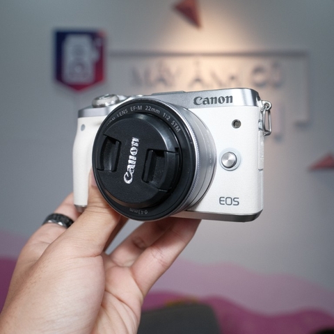 Máy Ảnh Canon EOS M6 (95%) Kèm Ống Kính EF-M 22mm f/2 STM - Máy Ảnh Cũ Hà Nội