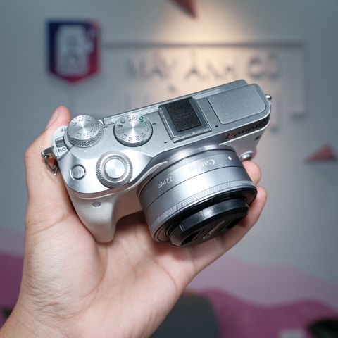Máy Ảnh Canon EOS M6 (95%) Kèm Ống Kính EF-M 22mm f/2 STM - Máy Ảnh Cũ Hà Nội