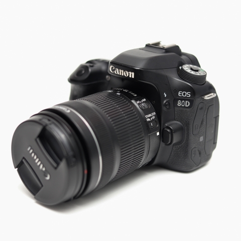 Bộ Máy Ảnh Canon EOS 80D + Lens EF-S 18-135mm IS STM Đã Qua Sử Dụng - Máy Ảnh Cũ Hà Nội