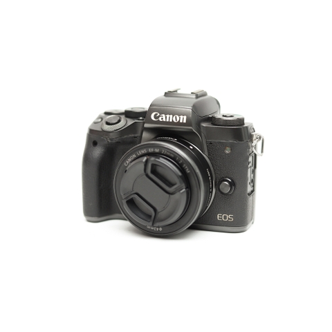 Bộ Máy Ảnh Canon EOS M5 + Lens EF-M 22mm f/2 STM Đã Qua Sử Dụng - Máy Ảnh Cũ Hà Nội