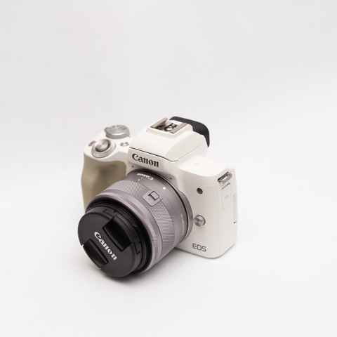 Combo Canon EOS M50 Mark II và Lens 15-45mm Cũ - Máy Ảnh Du Lịch, Cafe Hoàn Hảo