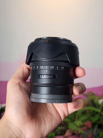 Ống kính Sony E 15mm f/1.4 G (Used)