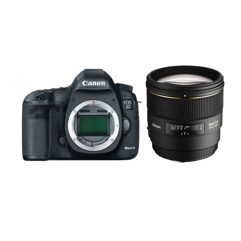 Combo Canon 5D Mark iii+ Sigma 85mm f1.4 HSM siêu chân dung