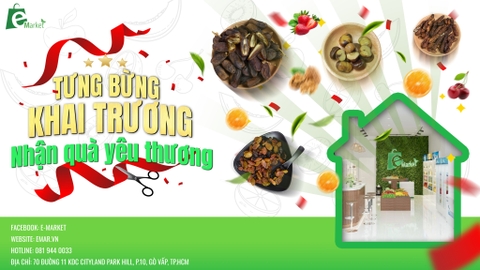 TƯNG BỪNG KHAI TRƯƠNG - NHẬN QUÀ YÊU THƯƠNG