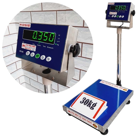 Cân Bàn Điện Tử 30kg Amcell B19S30B45
