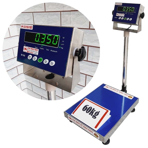 Cân Bàn Điện Tử 60kg Amcell B19S60B45