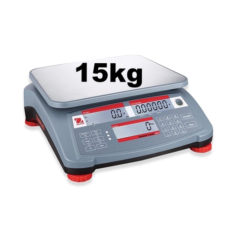 Cân Điện Tử Đếm Số Lượng 15kg/0.5g Cân Tỷ Trọng OHAUS RC21P15 | Bảo Hành 24 Tháng