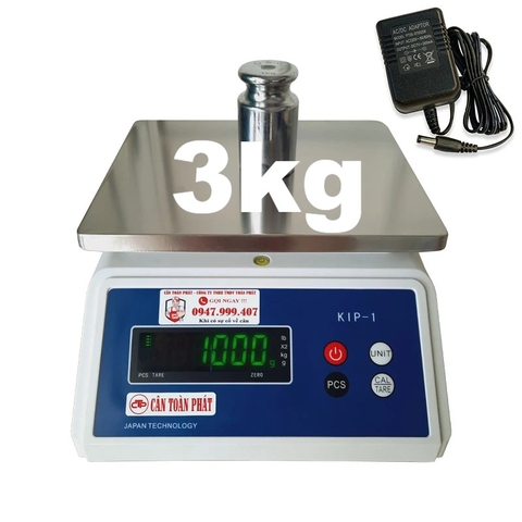 Cân Điện Tử 3kg KIP-1C3
