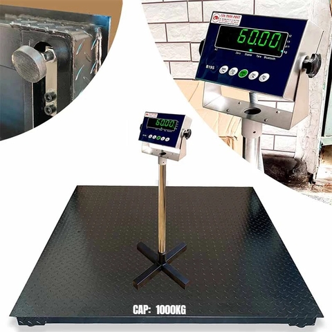 Cân Sàn 1 Tấn Cân Sàn Điện Tử 1000kg 1.5m2 Amcell B19S1000-S1515