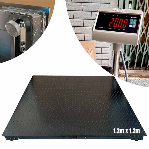 Cân Sàn Điện Tử 1.5 Tấn 1.2m x 1.2m Yaohua T7E1500S1212