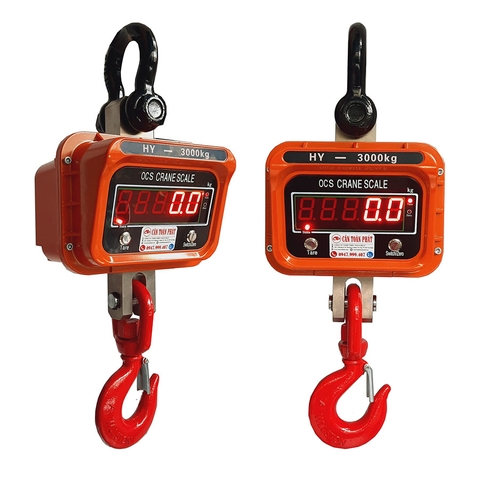 Cân Treo 3 Tấn Cân Móc Cẩu Điện Tử 3000kg OCS HY-3000
