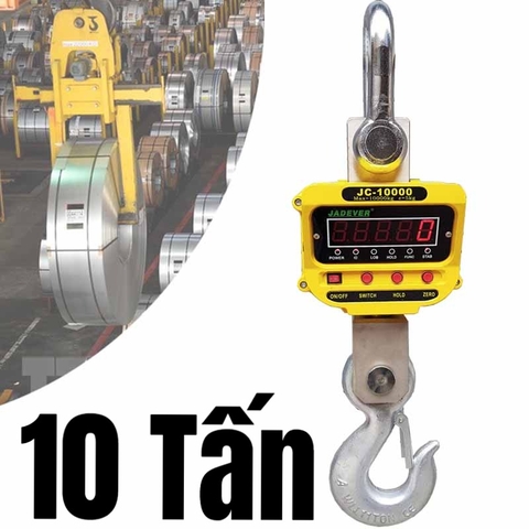 Cân Treo 10 Tấn Cân Treo Cân Móc Cẩu Điện Tử 10 Tấn JADEVER JC-10T