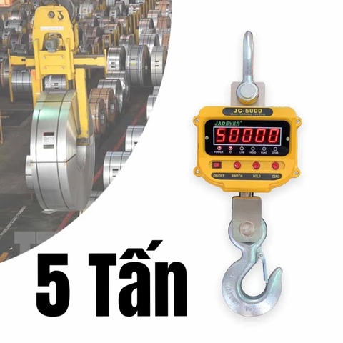 Cân Treo 5 Tấn Cân Treo Cân Móc Cẩu Điện Tử 5 Tấn JADEVER JC-5T