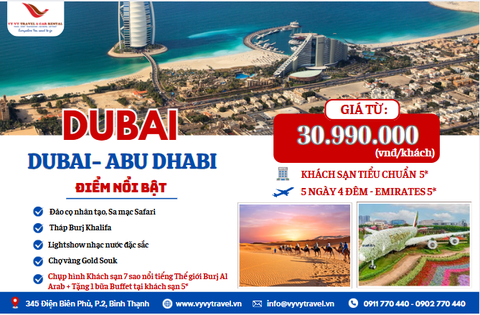 14 - DUBAI- ABU DHABI - 5N4D