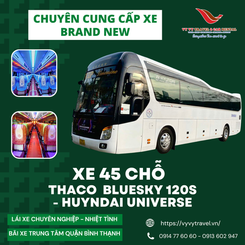 DỊCH VỤ CHO THUÊ XE 45 CHỖ