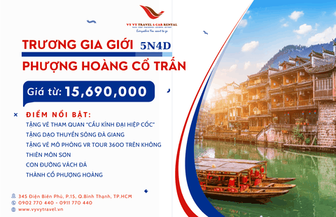 TRUNG QUỐC: TRƯƠNG GIA GIỚI- PHƯỢNG HOÀNG CỔ TRẤN KHÁM PHÁ CẦU KÍNH LỚN NHẤT THẾ GIỚI - BAY VIETJET AIR