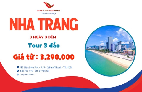 NHA TRANG - TOUR 3 ĐẢO