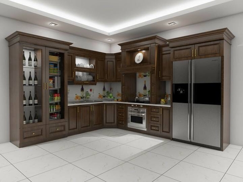 Tủ bếp cao cấp