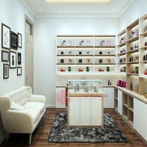 Thiết kế shop mỹ phẩm